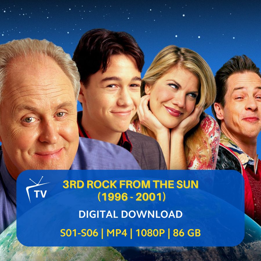 3rd Rock from the Sun 1996 | 90s Sitcom | Digital Download | John