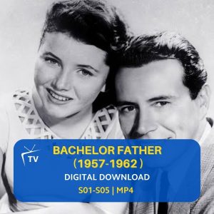 Bachelor Father 1957 TV Series Digital Download | John Forsythe | 50s Sitcom | Classic Family Comedy | Vintage Television | Instant Access