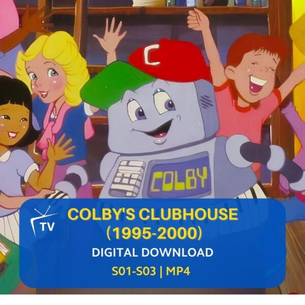 Colby's Clubhouse 1995 TV Series Digital Download | TBN Christian Show | Peter Jacobs | 90s Kids TV | Complete Series | Retro Television