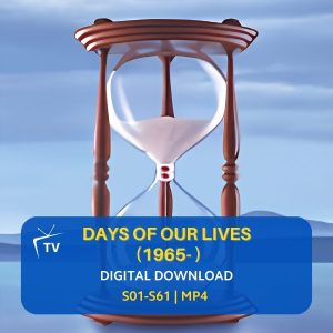 Days of Our Lives 1965 TV Series Digital Download | Classic Soap Opera | Salem Daytime Drama | Vintage TV Show | Retro Soap | Instant