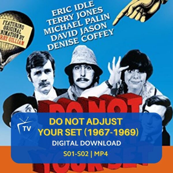 Do Not Adjust Your Set 1967 TV Series Digital Download | British Sketch Comedy | Pre Monty Python | Eric Idle | Complete Series