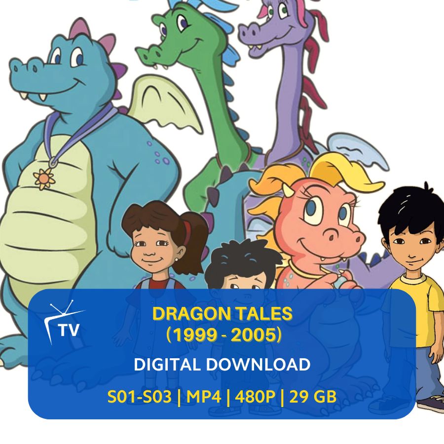 Dragon Tales 1999 Series | 90s Kids Cartoon | Digital Download | PBS ...