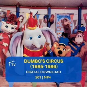 dumbo's-circus-1985-tv-series-online-streaming-downloads Dumbo's Circus 1985 TV Series Digital Download | Disney Channel Classic | Vintage Kids TV | 80s Childrens Show | Complete Series