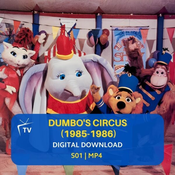 dumbo's-circus-1985-tv-series-online-streaming-downloads Dumbo's Circus 1985 TV Series Digital Download | Disney Channel Classic | Vintage Kids TV | 80s Childrens Show | Complete Series