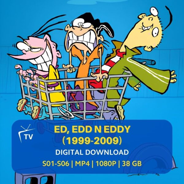 ed-edd-n-eddy-1999-tv-series-online-streaming-downloads-v2 Ed, Edd n Eddy 1999 TV Series Digital Download | Cartoon Network Show | Danny Antonucci | 90s Animated Comedy | Complete Series | Retro TV