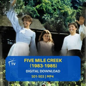 Five Mile Creek 1983 TV Series Digital Download | Australian Western | Disney Channel Classic | Period Drama | Complete Series | 80s TV