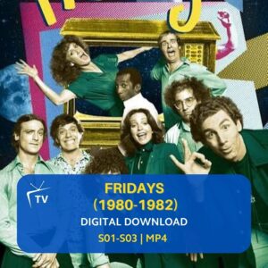 Fridays 1980 TV Series Digital Download | ABC Sketch Comedy | Larry David | Michael Richards | Retro 80s TV | Complete Series