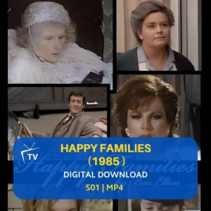 Happy Families 1985 TV Series Digital Download | BBC British Comedy | Ben Elton Sitcom | Classic 80s TV | Retro Television | Complete