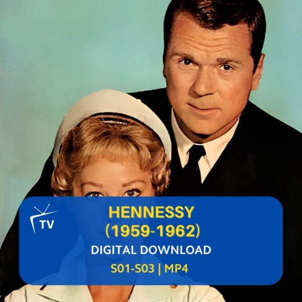 hennessy-1959-tv-series-online-streaming-downloads Hennessy 1959 TV Series Digital Download | CBS Military Comedy | Jackie Cooper Sitcom | Classic Navy Show | Retro TV | Complete Series