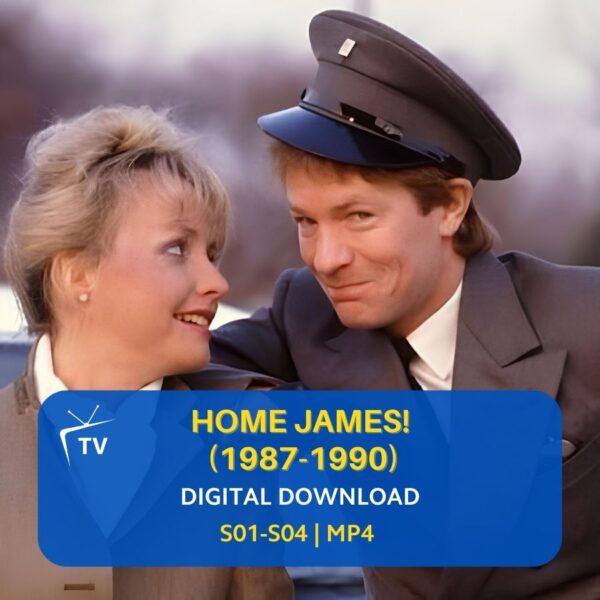 home-james-1987-tv-series-online-streaming-downloads Home James! 1987 TV Series Digital Download | ITV Classic Sitcom | Jim Davidson Comedy | British TV Show | 80s TV | Complete Series