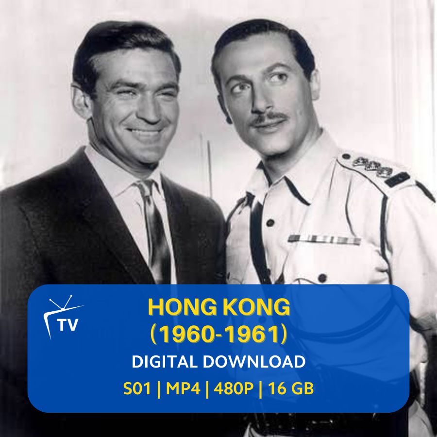 Hong Kong 1960 TV Series Digital Download Vintage Cantonese Drama
