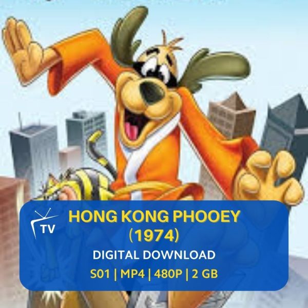 hong-kong-phooey-1974-tv-series-online-streaming-downloads Hong Kong Phooey 1974 TV Series Digital Download | Hanna Barbera Cartoon | 70s Saturday Morning | Spot the Cat | Complete | Instant