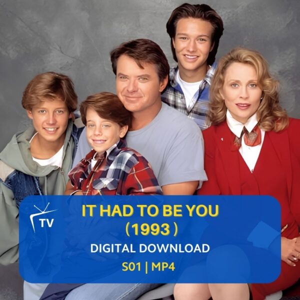 It Had to Be You 1993 TV Series Digital Download | CBS Romantic Comedy | Faye Dunaway | Robert Urich | 90s Sitcom | Complete Series