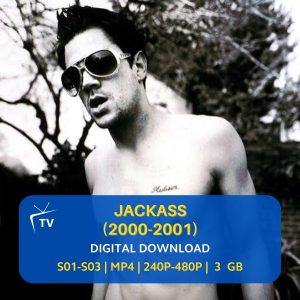 Jackass 2000 TV Series Digital Download | Johnny Knoxville | MTV Reality Show | Stunt Comedy | 2000s TV | Complete Series | Instant Access
