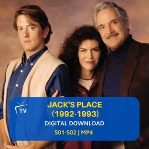 jacks-place-1992-tv-series-online-streaming-downloads Jack's Place 1992 TV Series Digital Download | ABC Romantic Drama | Hal Linden Show | Finola Hughes | 90s TV | Complete Series