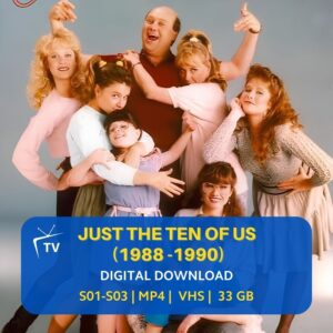 just-the -ten-of-us-1988-tv-series-online-streaming-downloads Just the Ten of Us 1987 TV Series Digital Download | ABC Sitcom | Bill Kirchenbauer | 80s TV Show | Complete Series | Retro Television