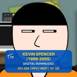 Kevin Spencer 1999 TV Series Digital Download | Canadian Adult Cartoon | Greg Lawrence | Comedy Network | Complete Series | Instant