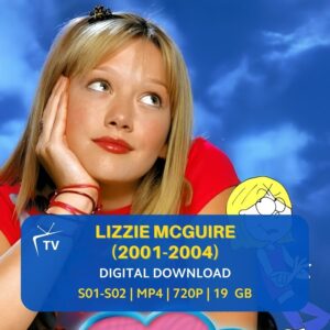 lizzie-mcguire-2001-tv-series-online-streaming-downloads Lizzie McGuire 2001 TV Series Digital Download | Disney Channel Show | Hilary Duff | 00s Teen Sitcom | Complete Series | Retro Television