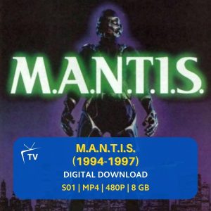 mantis-1994-tv-series-online-streaming-downloads M.A.N.T.I.S. 1994 TV Series Digital Download | Carl Lumbly | Sci-Fi Superhero | 90s Action Drama | Complete Show | Instant Access