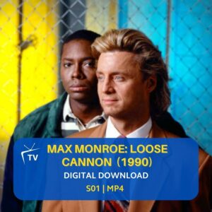 max-monroe-loose-cannon-1990-tv-series-online-streaming-downloads Max Monroe: Loose Cannon 1990 TV Series Digital Download | 90s Cop Show | Shadoe Stevens | Detective Series | Retro Action Drama