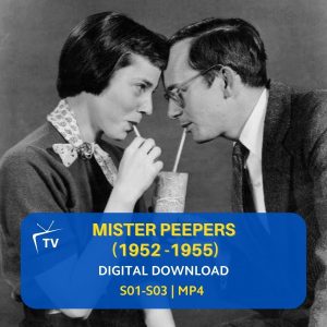 mister-peepers-1952-tv-series-online-streaming-downloads Mister Peepers 1952 TV Series Digital Download | Wally Cox Sitcom | Tony Randall | Retro NBC Comedy | Vintage 50s Show | Instant Access