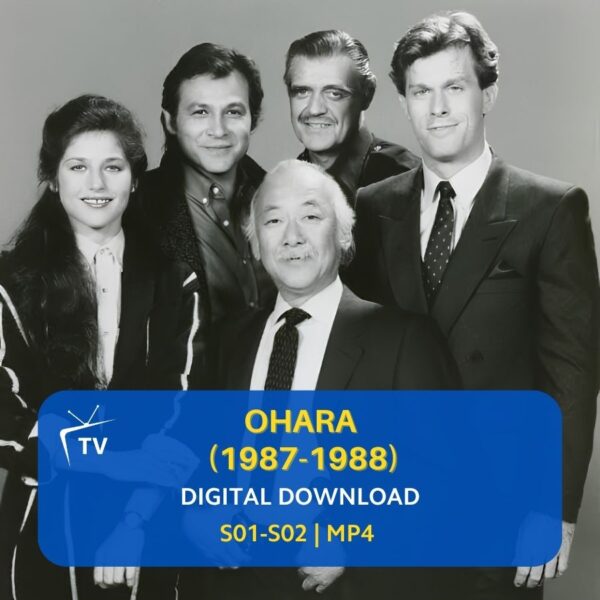 ohara-1987-tv-series-online-streaming-downloads Ohara 1987 TV Series Digital Download | ABC Police Drama | Pat Morita | Robert Clohessy | 80s TV Show | Complete Series | Retro Television