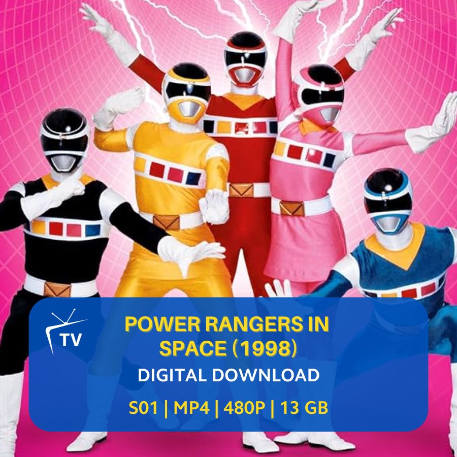Power Rangers in Space 1998 | 90s TV | Digital Download | Zordon Era ...