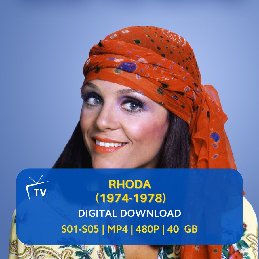 Rhoda 1974 TV Series | Mary Tyler Moore Spin-Off | Digital Download | 70s  Sitcom | Valerie Harper | Retro TV Comedy | Classic TV – ArchiveMen.com, image size:900x900