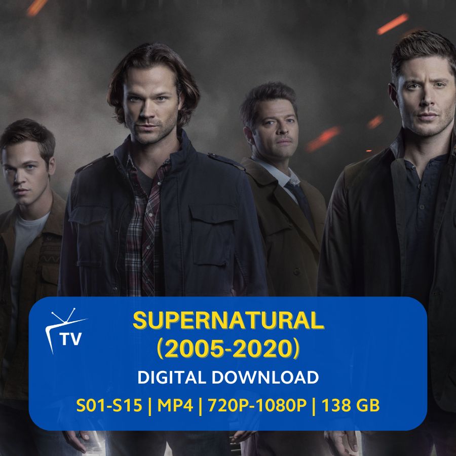 Supernatural 2005 TV Series Digital Download | Sam and Dean