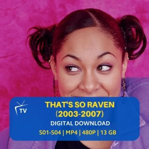That's So Raven 2003 TV Series Digital Download | Disney Channel Show | Raven Symone | Teen Sitcom | Psychic Comedy | Instant Access