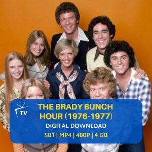 The Brady Bunch Hour 1976 TV Series Digital Download | Sid Marty Krofft Variety Show | 70s Classic TV | Complete Series | Instant Access