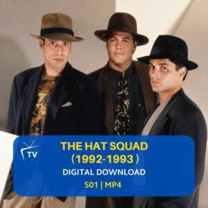 The Hat Squad 1992 TV Series Digital Download | 90s Cop Show | Stephen J Cannell | Retro Police Drama | Action Series | Complete Episodes