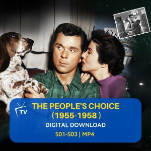 the-peoples-choice-1955-tv-series-online-streaming-downloads The People's Choice 1955 TV Series Digital Download | 50s Sitcom | Jackie Cooper | Cleo The Dog | Retro Comedy Show | Instant Access